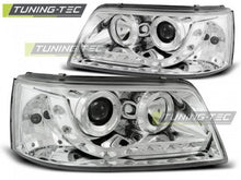 Carica l&#39;immagine nel visualizzatore di Gallery, Fari Anteriori DAYLIGHT CHROME per VW T5 04.03-08.09