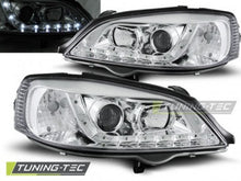 Carica l&#39;immagine nel visualizzatore di Gallery, Fari Anteriori per OPEL ASTRA G 09.97-02.04 DAYLIGHT CHROME