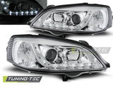 Fari Anteriori per OPEL ASTRA G 09.97-02.04 DAYLIGHT CHROME