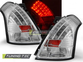 Fanali Posteriori per SUZUKI SWIFT 05.05-10 CHROME LED