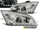 Fari Anteriori per FORD FOCUS MK2 09.04-01.08 DAYLIGHT CHROME