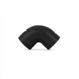 Mishimoto 38mm Accoppiatore curvo 90 gradi Black