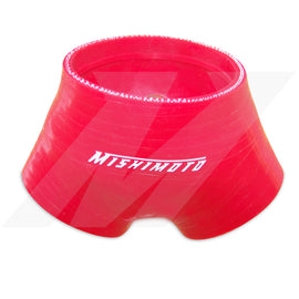 Audi S4 97-02 Manicotto Corpo Farfallato in Silicone Rosso Red Mishimoto