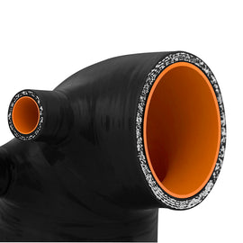 BMW E36 325 328 M3 92-99 89mm HFM Manicotto Aspirazione in Silicone Nero Black