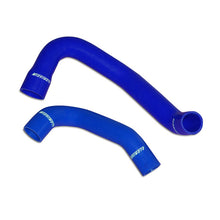 Carica l&#39;immagine nel visualizzatore di Gallery, Jeep Wrangler 97-06 6 Cyl Kit Tubi Radiatore in Silicone Blu Blue Mishimoto