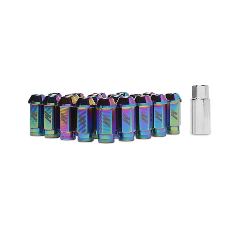 Mishimoto Aluminum Locking Lug Nuts M12 x 1.5 Neo Chrome