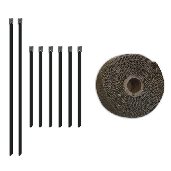 Mishimoto Nastro Termico 2"x 35' Roll + Stainless Locking Tie Set
