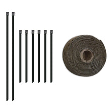 Carica l&#39;immagine nel visualizzatore di Gallery, Mishimoto Nastro Termico 2&quot;x 35&#39; Roll + Stainless Locking Tie Set