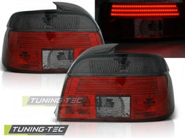Fanali Posteriori LED BAR Rossi SMOKE per BMW Serie 5 E39 09.95-08.00
