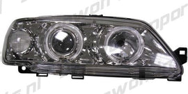 Peugeot 306 93-96 Fari Anteriori Angeleye Chrome
