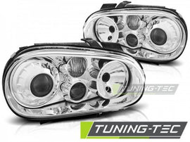 Fari Anteriori SPORT CHROME per VW GOLF MK4 09.97-09.03