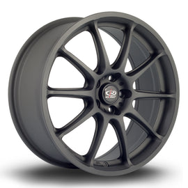 Cerchio in Lega Rota GRA 17x7.5 5x100 ET48 Satin Black