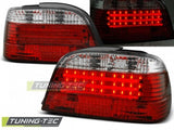 Fanali Posteriori LED BAR Rossi Bianchi per BMW Serie 7 E38 06.94-07.01