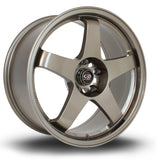 Cerchio in Lega Rota GTR 18x8.5 5x114.3 ET35 Bronze