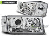 Fari Anteriori CHROME per MERCEDES W201/190 12.82-05.93