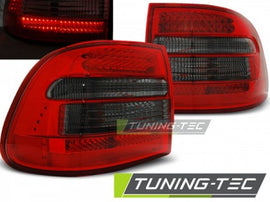 Fanali Posteriori LED Rossi SMOKE per PORSCHE CAYENNE 02-06