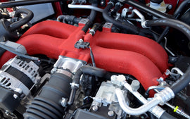 Collettore Rosso di aspirazione OEM + Guarnizione farfalla di aspirazione Toyota GT86 / Subaru BRZ