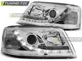 Fari Anteriori DAYLIGHT CHROME per VW T5 04.03-08.09