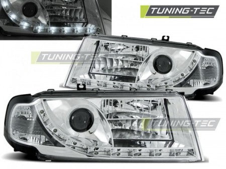 Fari Anteriori DAYLIGHT CHROME per SKODA OCTAVIA I 08.00-10