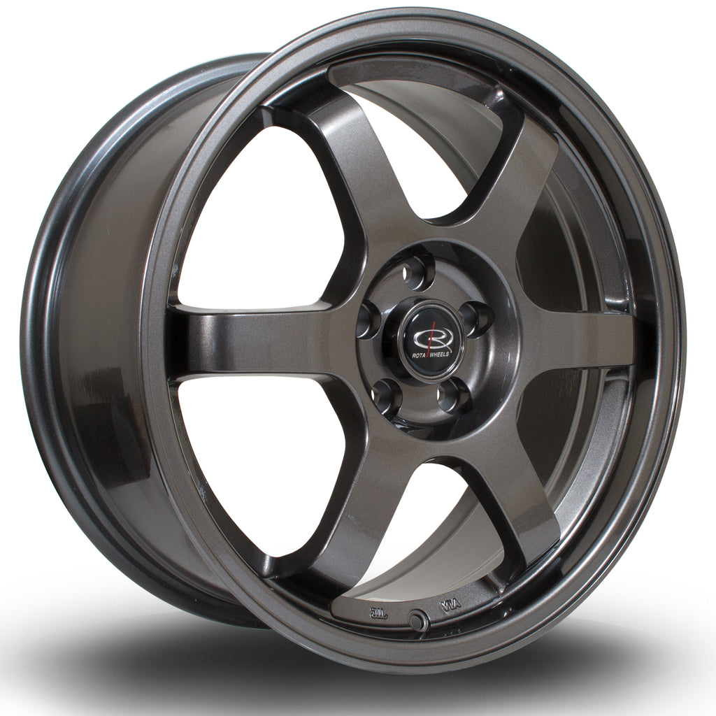 Cerchio in Lega Rota Grid 17x7.5 5x100 ET45 Gunmetal