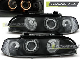 Fari Anteriori ANGEL EYES Neri per BMW Serie 5 E39 09.95-06.03