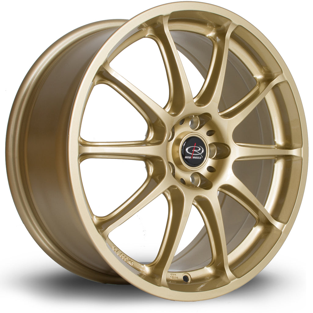 Cerchio in Lega Rota GRA 17x7.5 5x100 ET48 Gold