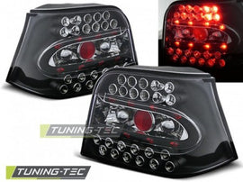 Fanali Posteriori LED Neri per VW GOLF MK4 09.97-09.03