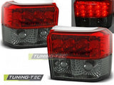 Fanali Posteriori LED Rossi SMOKE per VW T4 90-03.03