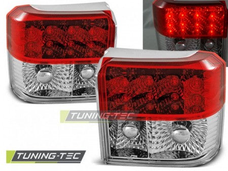 Fanali Posteriori LED Rossi Bianchi per VW T4 90-03.03