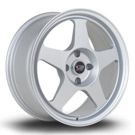 Cerchio in Lega Rota Slipstream 17x7.5 4x108 ET25 Silver