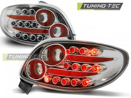 Fanali Posteriori per PEUGEOT 206 10.98- CHROME LED