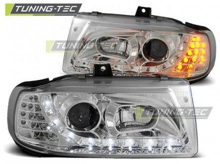 Fari Anteriori DAYLIGHT CHROME per SEAT IBIZA/CORDOBA/ POLO VARIANT, SEDAN 10.93-08.99