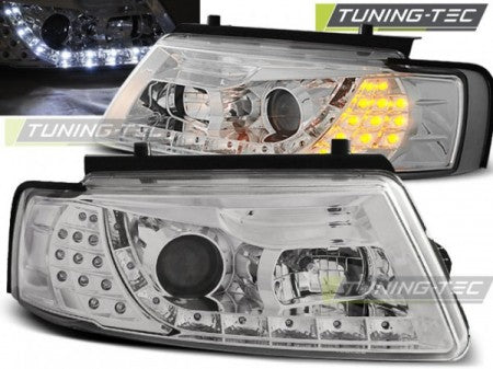 Fari Anteriori DAYLIGHT CHROME per VW PASSAT B5 11.96-08.00