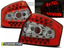 Fanali Posteriori LED Rossi Bianchi per AUDI A4 8E 10.00-10.04 SEDAN