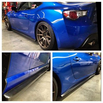 GT86, BRZ, FRS Side Skirt Extensions.