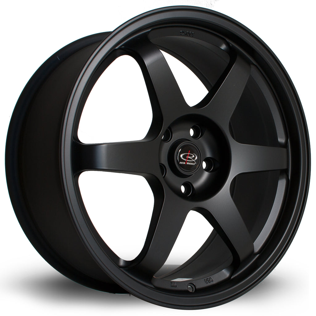 Cerchio in Lega Rota Grid 19x8.5 5x120 ET40 Flat Black