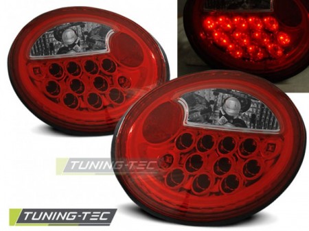 Fanali Posteriori LED Rossi Bianchi per VW NEW BEETLE 10.98-05.05