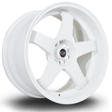 Cerchio in Lega Rota GTR-D 18x10 5x114.3 ET12 White