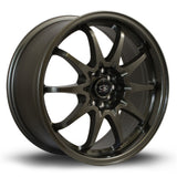 Cerchio in Lega Rota Fighter 17x8 5x100/114.3 ET48 Gloss Bronze