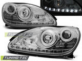 Fari Anteriori DAYLIGHT CHROME per MERCEDES Classe S W220 09.98-05.05