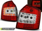 Fanali Posteriori LED Rossi Bianchi per AUDI A4 B6 10.00-10.04 AVANT