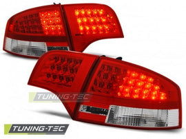 Fanali Posteriori LED Rossi Bianchi per AUDI A4 B7 11.04-11.07 SEDAN