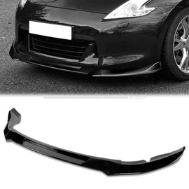 Lip Paraurti Anteriore Nero in Plastica ABS Nissan 370Z Pre Facelift