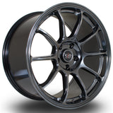 Cerchio in Lega Rota SS10 18x9.5 5x114.3 ET38 Hyper Black