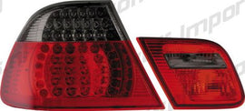 BMW Serie 3 E46 2D 99-02 Fanali Posteriori Rossi/Smoke a LED