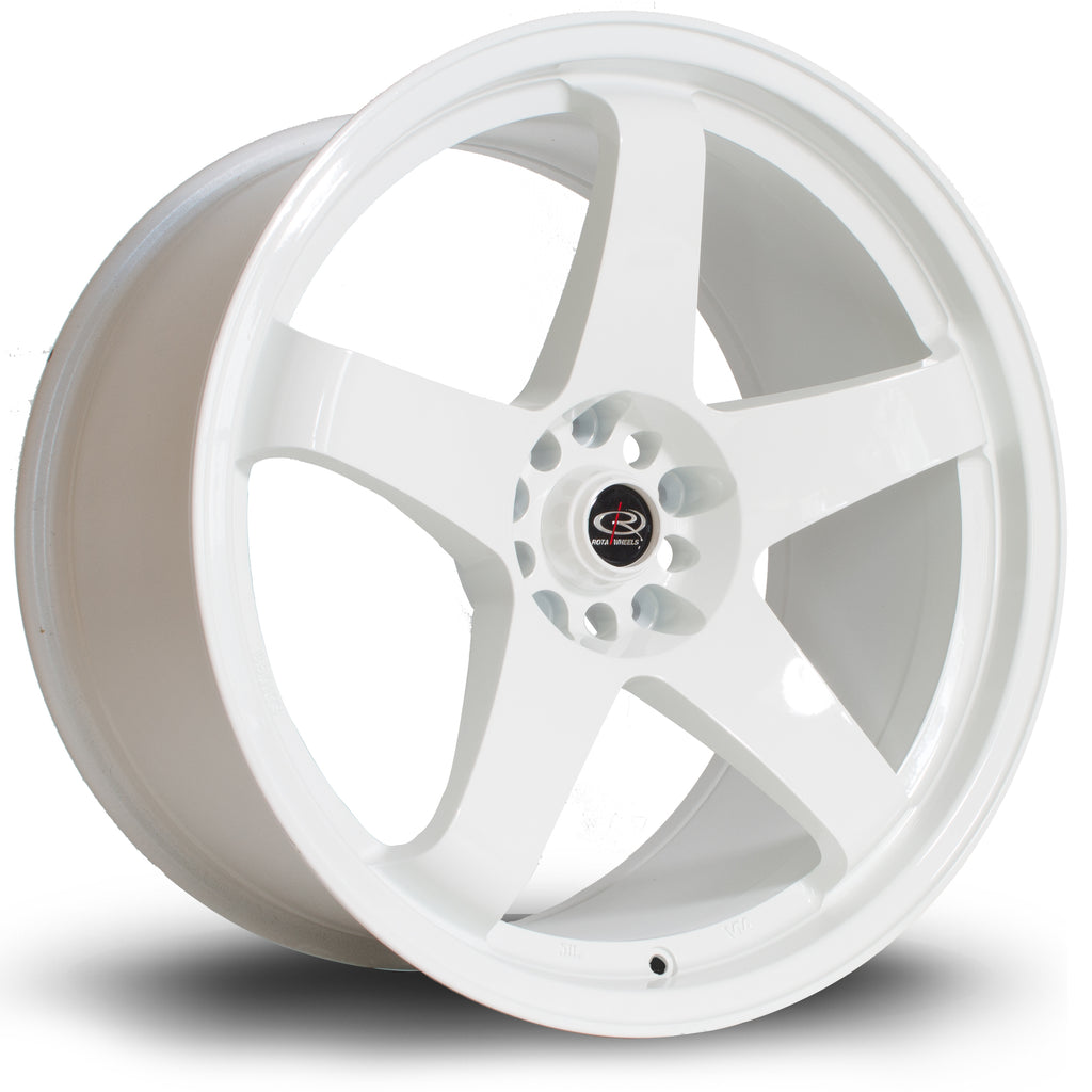 Cerchio in Lega Rota GTR 19x10 5x114.3 ET20 White
