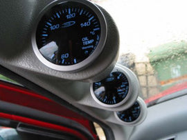 DFI Amber/White Smoke Lens Gauge 52mm - Tachimetro Ripetizioni per Minuto