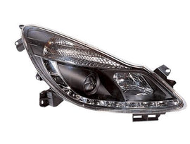 Opel Corsa D 06-10 Fari Anteriori DRL Neri
