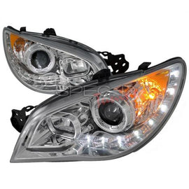 Subaru Impreza GD 06-07 R8 Style Fari Anteriori Trasparenti