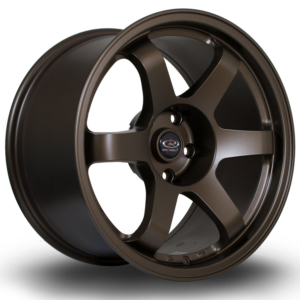 Cerchio in Lega Rota Grid 17x9.5 5x114.3 ET20 Bronze